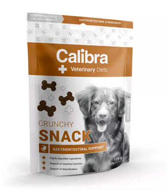 Calibra VD Dog Crunchy Snack Gastrointestinal 120g