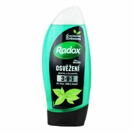 Radox Sprchový gél 3v1 Mentol/Tea Tree 250ml