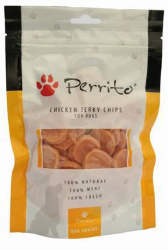 Perrito Chicken Jerky Chips pre psa 100g