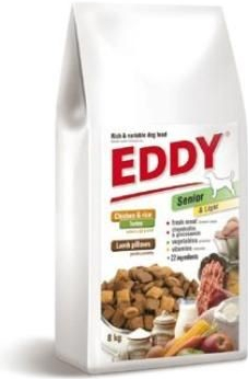 EDDY Senior&Light Breed vankúšiky s jahňacím 8kg