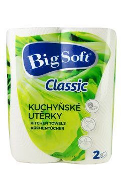 Kuchynské papierové utierky Big Soft 2ks