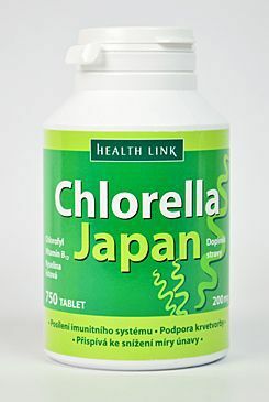 Chlorella Japonsko 750tbl