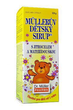 Rakytníkový sirup s materinou dúškou pre deti 320g Dr. Muller