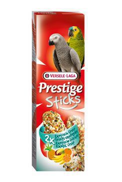 VL Tyčinky pre veľké papagáje Prestige Exot.Fruit2x70g