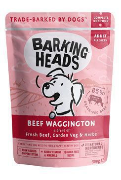 BARKING HEADS Hovädzie mäso Waggington 300g