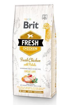 Brit Dog Fresh Chicken & Potato Adult Great Life 12kg