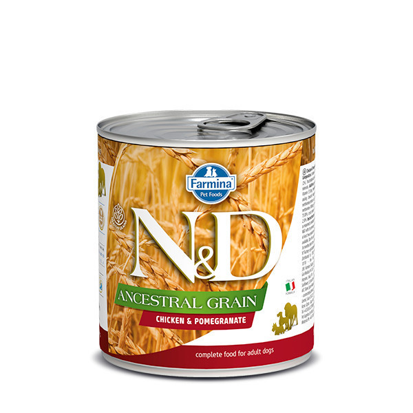 N&D DOG LOW GRAIN Adult Chicken & Pomegranate 285g