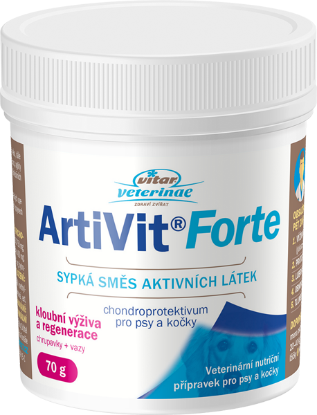 VITAR Veterinae ArtiVit Forte prášok 70g