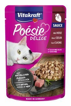 Vitakraft Cat Poésie DéliSauce heart pocket 85g