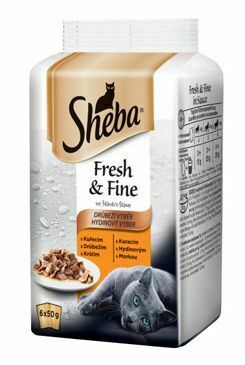 Sheba pocket Fresh&Fine Poultry 6x50g