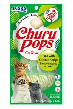 Churu Cat Pops Tuniak s kuracím mäsom 4x15g