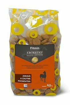 Fitmin kôň KROKETKY med + biotín 500g