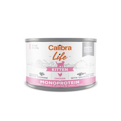 Calibra Cat Life cons.Kitten Chicken 200g