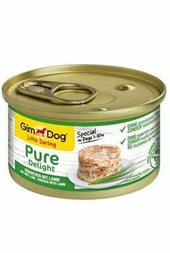 Gimdog Pure delight cons. kuracie s jahňacím 85g