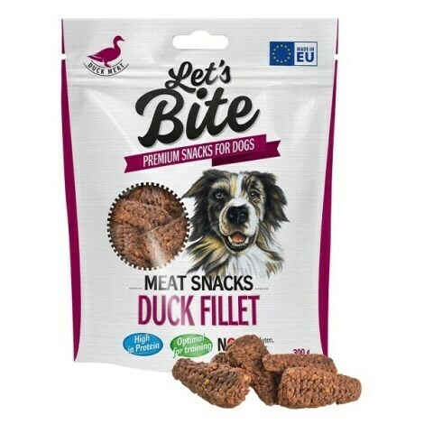 Brit Let's Bite Meat Snacks Kačacie filé 300g