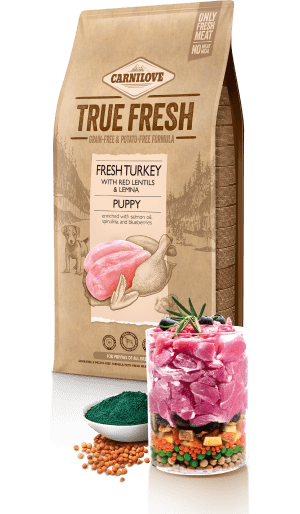 Carnilove Dog True Fresh Turkey Puppy 4 kg