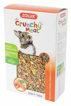 CRUNCHY MEAL pelety/mrkva králik 800g