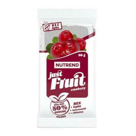 Nutrend JUST FRUIT brusnica 30g 1ks