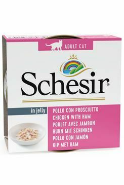 Schesir Cat Cons. Adult chicken/ham 85G