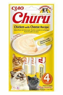 Churu Cat kuracie mäso so syrom 4x14g