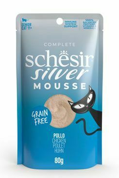 Schesir Cat pocket Senior Lifestage Mousse chicken 80g