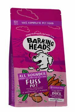 BARKING HEADS All Hounder Fuss Pot Duck 2kg