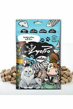 Lyopro meow mrazom sušená hovädzia pečeň 50g