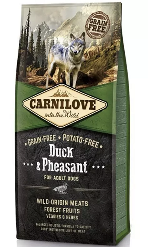 Carnilove Dog Duck & Pheasant for Adult  12kg