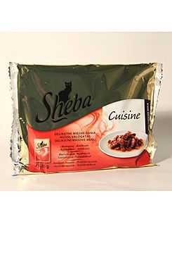 Sheba capsa Delicato Menu 4x 85g