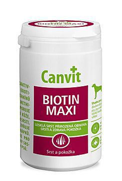 Canvit Biotin Maxi pre psov 500g nový