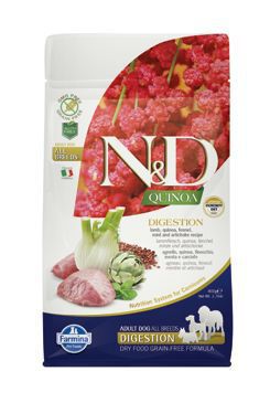 N&D Quinoa DOG Digestion Lamb & Fennel 800g