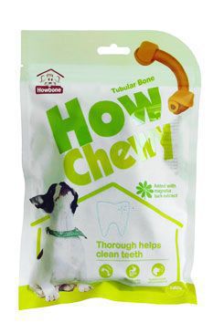 Pochúťka dentálna How Chewy Tubular Bone 180g