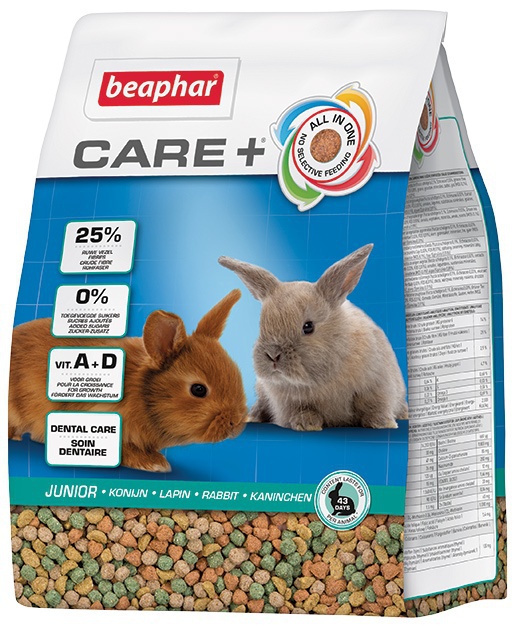 Beaphar CARE + králik junior 1,5kg