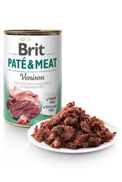 Brit Dog con Paté & Meat Venison 800g