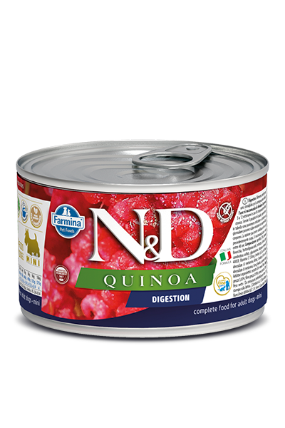 N&D DOG QUINOA Digestion Lamb & Fennel Mini 140g