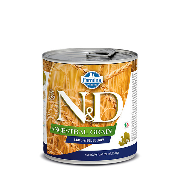 N&D DOG LOW GRAIN Adult Lamb & Blueberry 285g