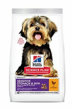 Hill's Can.Dry SP Sensitive Adult Small Chicken 1,5kg