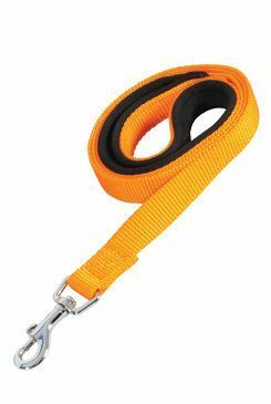 Vodítko pre psov SOFT NYLON oranžové 25mm/1m Zolux