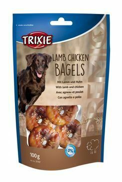 Trixie Premio LAMB CHICKEN BAGELS krúžky 100g TR