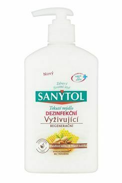 SANYTOL dezinfekčné vyživujúce mydlo 250 ml