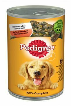 Pedigree konzervované hovädzie mäso v želé 1200g