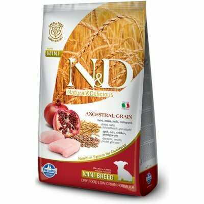 N&D LG DOG Puppy Mini Chicken & Pomegr 2,5kg