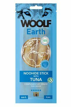 Woolf pochúťka Earth NOOHIDE L Sticks withTuna 85g