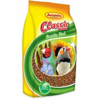 Avicentra Classic menu malé exotické 500g