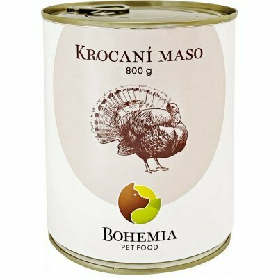 BOHEMIA Morčacie mäso vo vlastnej šťave 400g