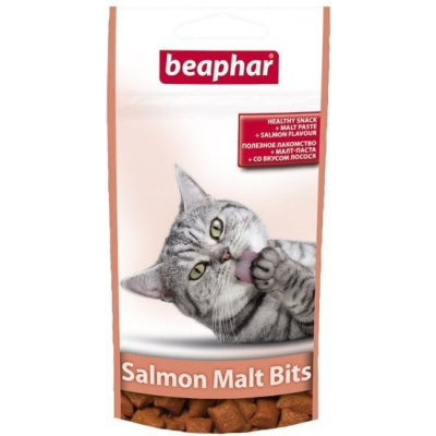 Beaphar Treat Malt Bits losos 35g