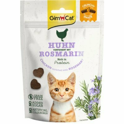 Gimcat CrunchySnacks kuracie mäso s rozmarínom 50g