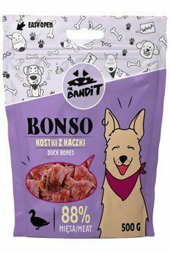 VetExpert Mr.Bandit pochúťka BONSO kačacie kosti 500g