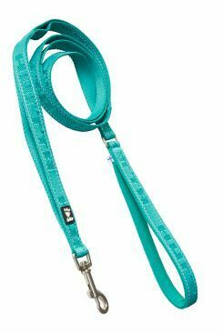 Hurtta Casual Reflect Leash. ECO zelená pávia 180cm/20mm