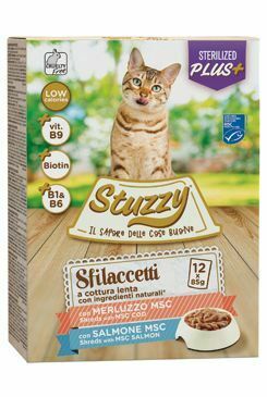 Stuzzy Cat pocket Adult Sterilizované ryby 12X85G